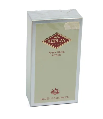 Replay After Shave Lotion 100ml - Pflege für den Mann: Die Replay After Shave Lotion beruhigt die Haut nach der Rasur und sorgt für ein frisches Gefühl. Mit 100ml ideal für den täglichen Gebrauch.