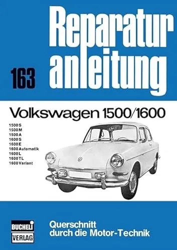 Volkswagen 1500/1600 Reparaturanleitungen 1974 - Umfassende Reparaturanleitungen für Volkswagen 1500/1600 Modelle, ideal für DIY-Enthusiasten und Auto-Liebhaber, um ihr Fahrzeug selbst zu warten und zu reparieren.