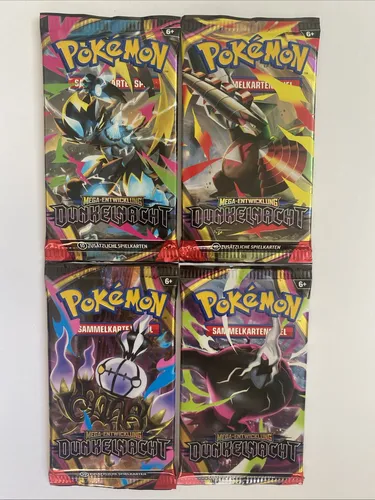 Pokemon 14292 Booster Mega Entwicklung Dunkelnacht NEU TOP