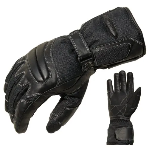 PROANTI Motorradhandschuhe für Regen und Winter (XL) - Motorradhandschuhe für Herren und Damen, wasserdicht und warm, ideal für sicheres Fahren bei jedem Wetter.