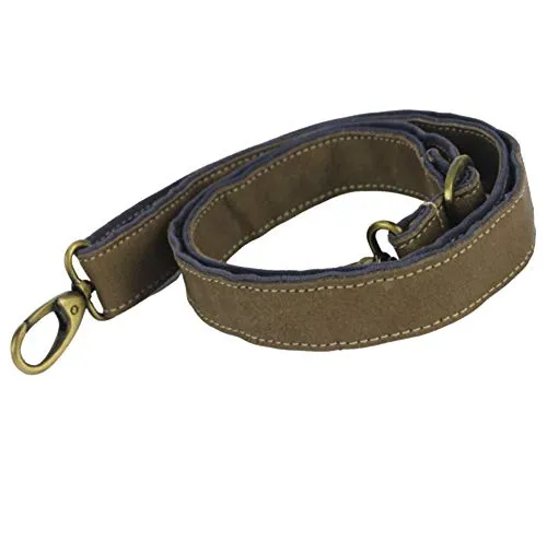 Damen Taschengriffe Taschenhenkel Schulterriemen Riemen Schultergurt Henkel Taschengurt Trageriemen, Ersatz-Riemen mit Karabinerhaken Für Handtaschen oder Taschen aller Art, 1 Stück (braun/dunkelblau)