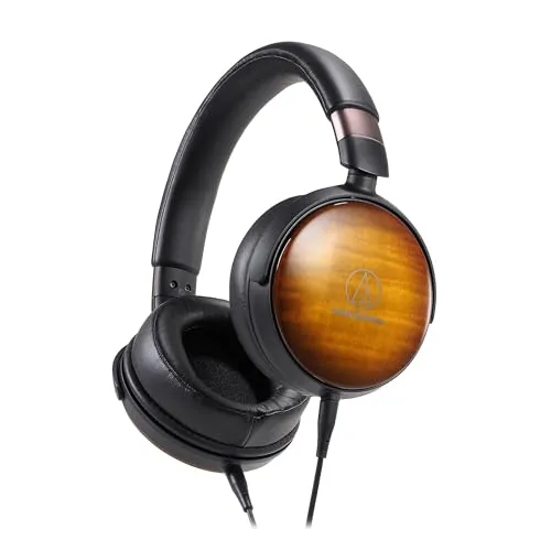 Audio-Technica AudioT ATH-WP900 Hi-Fi Kopfh. bn/bk | Portable Wooden Headphones