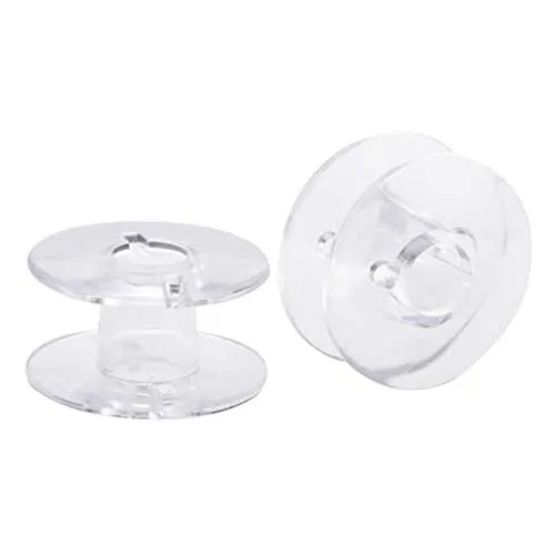 Nähmaschinenspule Kunststoff 20x11mm 6,3mm Loch Unterfadenspule, Menge:35 Spulen