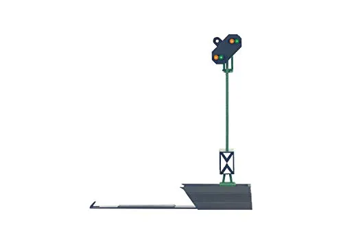 Märklin 76481 H0 Lichtsignal mit Zusatzlicht Vorsignal - Detailreiches Fertigmodell für Modelleisenbahnen, bietet digitale Steuerung und beeindruckende LED-Beleuchtung für realistische Nachbildungen.