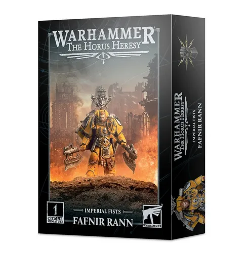 Warhammer The Horus Heresy Imperial Fists Fafnir Rann - Grau - Sammelfigur Fafnir Rann für Warhammer: The Horus Heresy. Detailreiches Modell aus Kunststoff, das zusammengebaut und bemalt werden muss. Ideal für Fans der Imperial Fists und spannende Spiele.