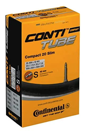 Continental Compact 20 Slim Schlauch 20 Zoll S 42 mm