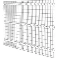 Produktbild 3D-Einstabmattenzaun Anthrazit 150 x 200 cm