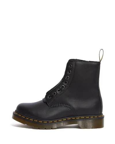 Dr Martens 1460 Pascal Frauen Stiefelette aus Nappa Leder - Wanderschuhe mit Reißverschluss vorne, ikonischer Stil und luftgepolsterte Sohle für maximalen Komfort.