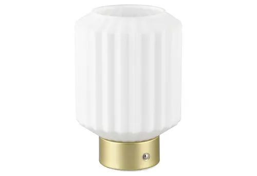 Reality Leuchten LED Tischleuchte LORD in gold von TRIO Leuchten