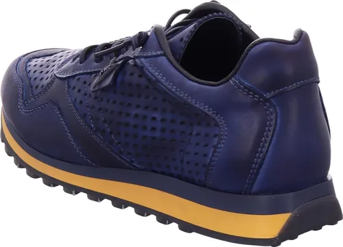 Cetti Herren Schnürer in Blau, Größe 42 - Schnürer für Herren, sportlich und stylisch mit quadratischen Perforationen für optimale Luftzirkulation und gutem Fußklima, ideal für den Alltag.
