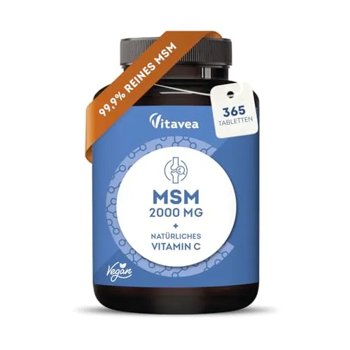 MSM 2000mg pro Tag mit Vitamin C