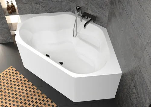 Riho Winnipeg Plug & Play Sechseckbadewanne 1450 x 1450 mm von RIHO