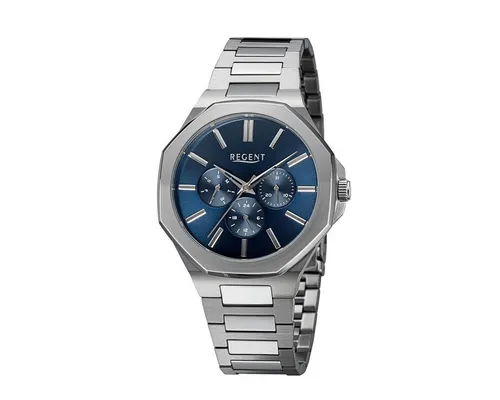 Produktbild Regent Chronograph Regent Herren Uhr Chronograph Edelstahl BA-770, (1-tlg)