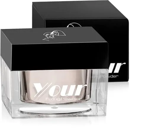 YOUR Fixing Powder Farbneutraler Puder zur Fixierung aller Grundierungen. Macht Camouflage reib- und wasserfest