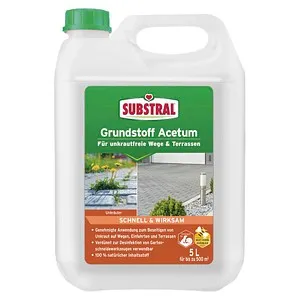 SUBSTRAL Grundstoff Acetum Unkrautvernichter 5,0 l