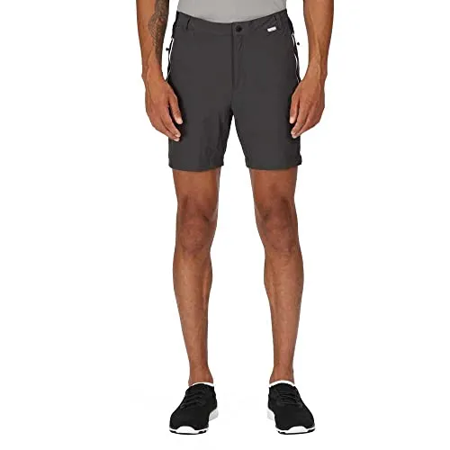 Regatta Mountain Shorts II Wanderhose für Herren, Farbe:Anthrazit, Größe:56