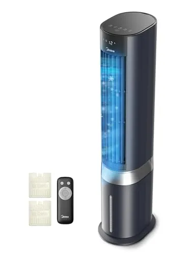 Midea Sensicool Luftkühler mit 7L Wasserkühlung – Mobile Klimaanlage ohne Abluftschlauch