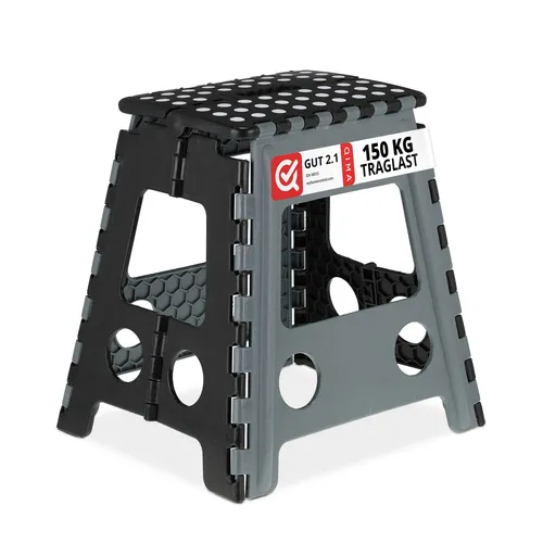 Klapphocker faltbar – 10er Set Camping- und Badhocker - Praktisches 10er Set faltbare Klapphocker für vielseitige Nutzung. Kompakt, leicht und mit einer maximalen Tragkraft von 150 kg ideal für jedes Zimmer.