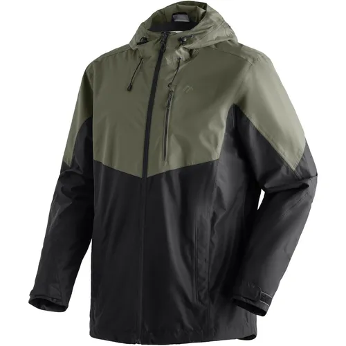 Maier Sports Regenjacke Schlufterkopf M Herren - Wasserdichte Outdoorjacke in moosgrün - Moderne Windbreaker-Jacke für Herren, ideal für Outdoor-Aktivitäten. Hochwertiges, leichtes Material sorgt für Komfort und Schutz bei jedem Wetter.