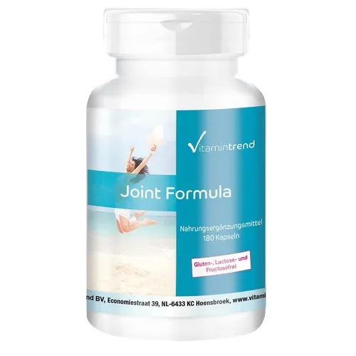 Gelenk Formel - 180 Kapseln mit Glucosamin + mehr - Joint Formula | Vitamintrend
