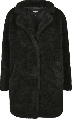 Urban Classics Ladies Oversized Sherpa Coat - Funktionsjacken in lässigem Oversized-Schnitt, aus 100% Polyester für hohen Tragekomfort und Langlebigkeit. Ideal für stylische Alltagslooks!