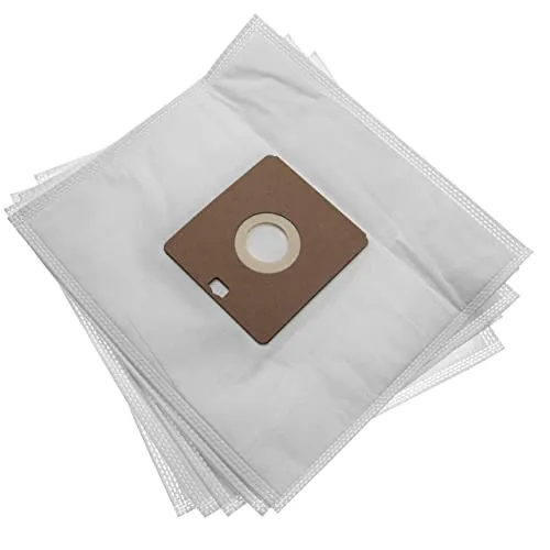 vhbw 5X Staubsaugerbeutel kompatibel mit Dirt Devil Lifty Plus M 2012-1, M7011-3 Skuppy Staubsauger - Mikrovlies, 24,7cm x 27cm Weiß