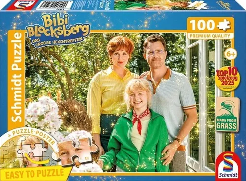 Schmidt Spiele Puzzle Bibi Blocksberg Das große Hexentreffen Familie 100 Teile