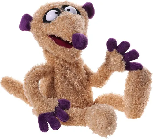 Jan Handpuppe Plüschfigur 35 cm - Puppen & -Spielsets, kuschelige Handpuppe ideal für die frühkindliche Förderung und kreative Spielstunden.