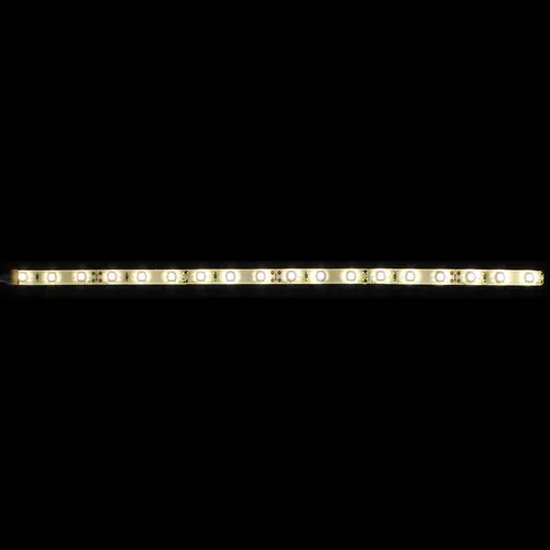 0,5m (50cm) LED Streifen Band Leiste 12V Warm Weiß 3000K IP65 30LEDs 60LED/m SMD