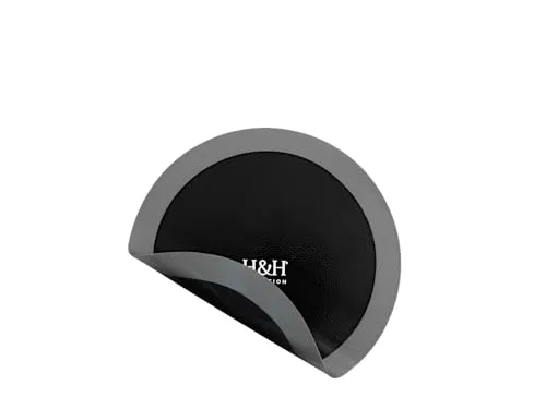H&H, Induktionskochfeldschutz, hitzebeständiges Silikon, leicht zu reinigen und zu installieren, rutschfest und universell, runde Form, Durchmesser 22 cm