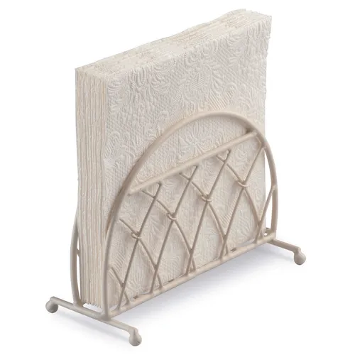 Serviettenspender stehend –  Napkin Holder Standing – Format: 14 x 6,5 x 10 cm –