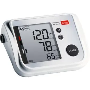 BOSO Medicus Exclusive - Vollautomatisches Blutdruckmessgerät, rezeptfrei und präzise Messungen für Ihre Gesundheit