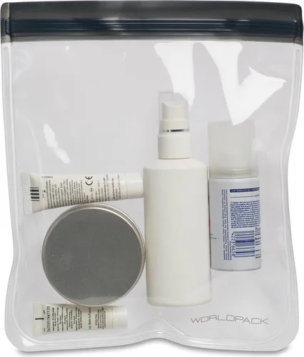 Produktbild WORLDPACK Flüssigkeitenbeutel *hellgrau