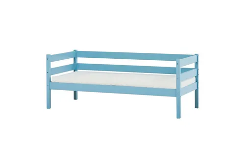 Hoppekids Einzelbett ECO Comfort Kinderbett, Kiefer Massivholz, Jugendbett inkl. Rollrost, 70x160 cm, wahlweise in verschieden Farben/ Matratze/ Absturzsicherung
