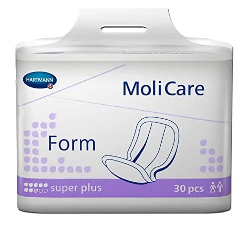 MoliCare® Form super plus 8 Tropfen - Inkontinenzschutz für hohe Ansprüche - Inkontinenz Schutzhosen & Unterwäsche, ideal für Tag- und Nachtgebrauch bei schwerer Blasenschwäche, bietet maximalen Schutz und Komfort.
