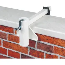 Sonnenschirmständer Weiß von Videx Garden