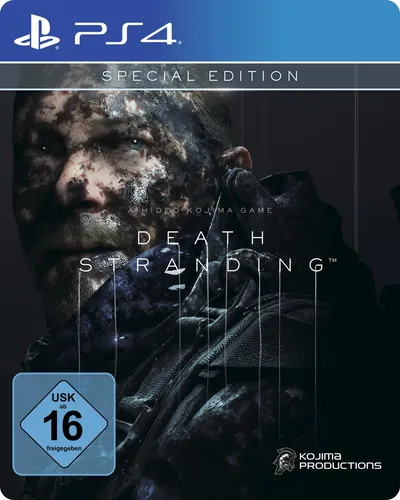 Death Stranding - Special Edition [PlayStation 4] - Sci-Fi Adventure von Hideo Kojima in einer riesigen Open World. Enthält ein individuelles Steelbook, die goldene Ludens-Maske und das Death Stranding: Timefall Album.