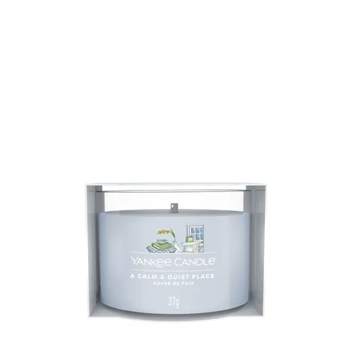 YANKEE CANDLE Glasvotivkerze A CALM & QUIET PLACE 37 g Duftkerze