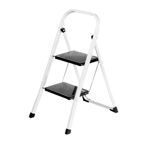 Klappleiter 2 Stufen Leiter klappbar Trittleiter gummierte Füße max. 150 kg
