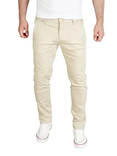 PITTMAN Andrew Chinohose für Herren - Wanderhosen in Beige (Rainy Day 135304) aus hochwertigem Stretch-Stoff für maximalen Komfort und Bewegungsfreiheit. Ideal für Alltag und besondere Anlässe.