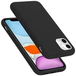 Cadorabo Schutzhülle für Apple iPhone 11 Hülle in Schwarz Handyhülle Case Cover TPU Etui