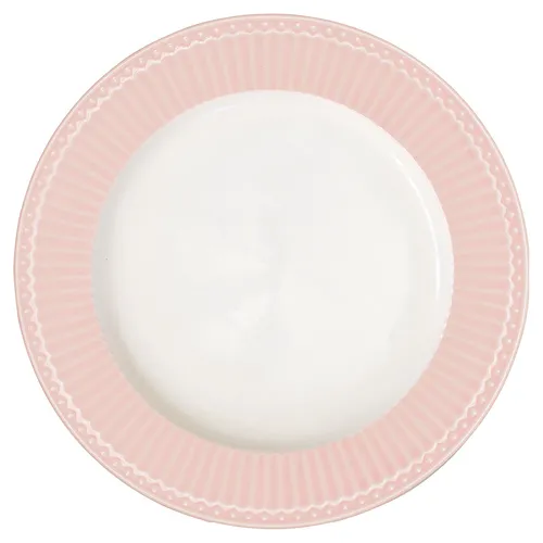 Green Gate Speiseteller Alice pale pink, dinner plate von GreenGate