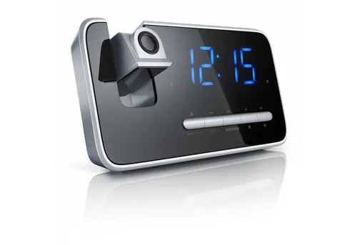 Brandson Radiowecker FM Radio Wecker mit Projektionsanzeige