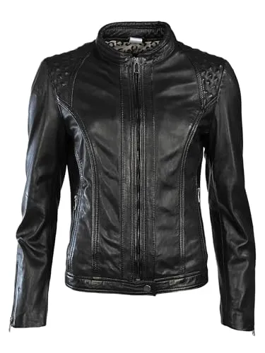 JCC Lederjacke Cabira Black 44