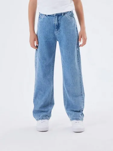 NAME IT Nkmryan Straight Jeans 4525-im L Noos - Medium Blue Denim - Jungen-Jeanshosen mit bequemer Passform, ideal für den Alltag und lässige Looks.