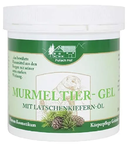 1x 250ml Murmeltier Gel mit Latschenkiefer - Allgäu 7292