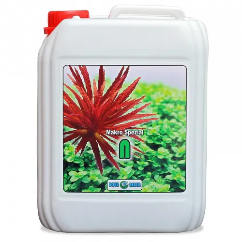 Aqua Rebell Makro Spezial N Dünger - 5 Literflasche, optimale Versorgung für Ihre Aquarium Wasserpflanzen, ideal für Aquascaping und Tagesdüngung