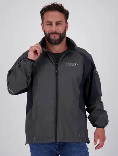 DEPROC ACTIVE HAMTON MEN Outdoorjacke - Funktionsjacke für Herren, winddicht und wasserabweisend, ideal für Outdoor-Aktivitäten. Mit abtrennbaren Ärmeln und integrierter Rückentasche für hohen Komfort.