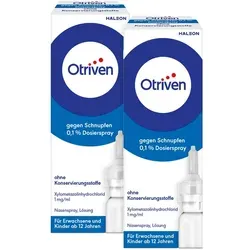 Otriven Schnupfen Dosierspray 0,1 % ohne Konservierungsstoffe