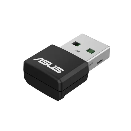 USB-AX55 Nano AX1800 - Ultra kompakter WiFi 6 USB Adapter mit 1800 Mbit/s, ideal für 4K Streaming und Gaming, unterstützt WPA3-Sicherheit